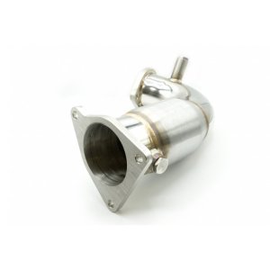 Subaru WRX Performance Exhaust - Front - Turbo XS - 304SS Front Pipe w/High Flow Catalytic Converter - `22-`24